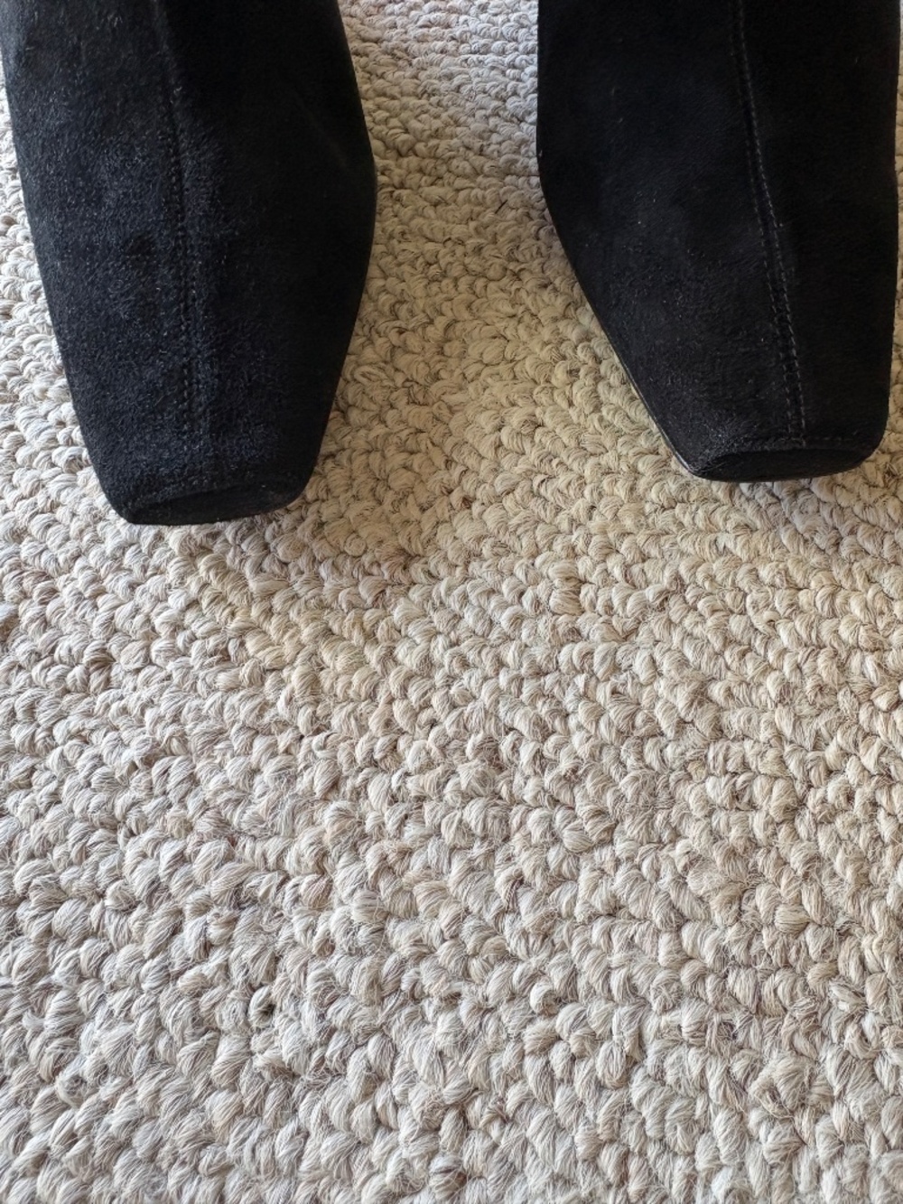 Tory Burch Patos Wedge Boots 10.5 NIB Black Suede Gold Heel Designer Luxury - Picture 3 of 12